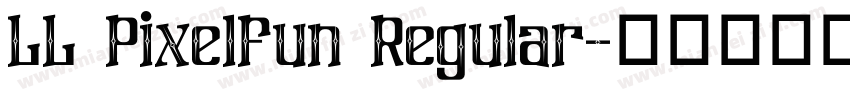 LL PixelFun Regular字体转换